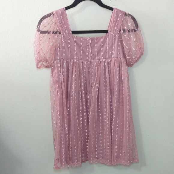 Wonder Nation Special Occasion Dress in Rose Herb Tulle NEW Girls Size 8 - Picture 8 of 8
